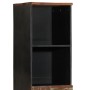 Mueble de baño madera maciza reciclada 38x33x160 cm