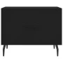 Coffee tables 2 pcs black engineered wood 50x50x40 cm by vidaXL, Coffee table - Ref: Foro24-829431, Price: 75,76 €, Discount: %