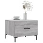 2 gray Sonoma 50x50x40 cm engineered wood coffee tables by vidaXL, Coffee table - Ref: Foro24-829409, Price: 67,11 €, Discoun...