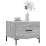 Mesas de centro 2 uds madera ingeniería gris Sonoma 50x50x40 cm de vidaXL, Mesas de centro - Ref: Foro24-829409, Precio: 66,4...
