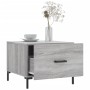 2 gray Sonoma 50x50x40 cm engineered wood coffee tables by vidaXL, Coffee table - Ref: Foro24-829409, Price: 67,11 €, Discoun...