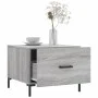 Mesas de centro 2 uds madera ingeniería gris Sonoma 50x50x40 cm de vidaXL, Mesas de centro - Ref: Foro24-829409, Precio: 66,4...