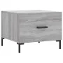 Mesas de centro 2 uds madera ingeniería gris Sonoma 50x50x40 cm de vidaXL, Mesas de centro - Ref: Foro24-829409, Precio: 66,4...