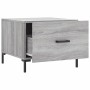 2 gray Sonoma 50x50x40 cm engineered wood coffee tables by vidaXL, Coffee table - Ref: Foro24-829409, Price: 67,11 €, Discoun...