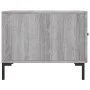Mesas de centro 2 uds madera ingeniería gris Sonoma 50x50x40 cm de vidaXL, Mesas de centro - Ref: Foro24-829409, Precio: 66,4...