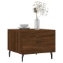 Couchtische, 2 Stück, Eichenbraun, Holzwerkstoff, 50 x 50 x 40 cm von vidaXL, Couchtisch - Ref: Foro24-829443, Preis: 74,16 €...