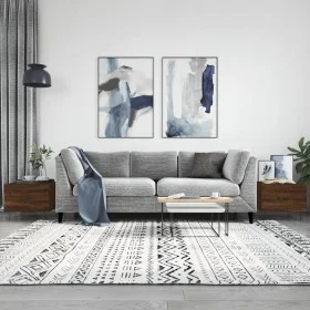 Couchtische, 2 Stück, Eichenbraun, Holzwerkstoff, 50 x 50 x 40 cm von vidaXL, Couchtisch - Ref: Foro24-829395, Preis: 64,25 €...
