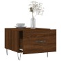 Couchtische, 2 Stück, Eichenbraun, Holzwerkstoff, 50 x 50 x 40 cm von vidaXL, Couchtisch - Ref: Foro24-829395, Preis: 64,25 €...
