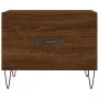 Mesas de centro 2 uds madera ingeniería marrón roble 50x50x40cm de vidaXL, Mesas de centro - Ref: Foro24-829395, Precio: 64,2...