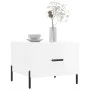 Couchtisch, 2 Stück, glänzend weißes Holzwerkstoff, 50 x 50 x 40 cm von vidaXL, Couchtisch - Ref: Foro24-829417, Preis: 81,70...