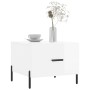 Couchtisch, 2 Stück, glänzend weißes Holzwerkstoff, 50 x 50 x 40 cm von vidaXL, Couchtisch - Ref: Foro24-829417, Preis: 82,43...