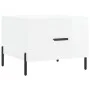 Couchtisch, 2 Stück, glänzend weißes Holzwerkstoff, 50 x 50 x 40 cm von vidaXL, Couchtisch - Ref: Foro24-829417, Preis: 81,70...