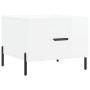 Couchtisch, 2 Stück, glänzend weißes Holzwerkstoff, 50 x 50 x 40 cm von vidaXL, Couchtisch - Ref: Foro24-829417, Preis: 82,43...
