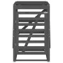 Gray pine wood garbage can shed 84x90x128.5 cm by vidaXL, Waste container supports - Ref: Foro24-825102, Price: 165,69 €, Dis...