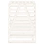 Garbage bin shed white pine wood 84x90x128.5cm by vidaXL, Waste container supports - Ref: Foro24-825101, Price: 181,96 €, Dis...