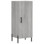 Tall Sonoma gray plywood sideboard 34.5x34x180 cm by vidaXL, Sideboards - Ref: Foro24-3199183, Price: 112,63 €, Discount: %