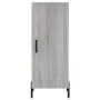 Aparador alto madera contrachapada gris Sonoma 34,5x34x180 cm de vidaXL, Aparadores - Ref: Foro24-3199183, Precio: 111,26 €, ...