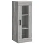 Aparador alto madera contrachapada gris Sonoma 34,5x34x180 cm de vidaXL, Aparadores - Ref: Foro24-3199183, Precio: 111,26 €, ...