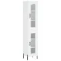 Aparador alto madera contrachapada blanco 34,5x34x180 cm de vidaXL, Aparadores - Ref: Foro24-3199433, Precio: 107,80 €, Descu...