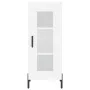 Aparador alto madera contrachapada blanco 34,5x34x180 cm de vidaXL, Aparadores - Ref: Foro24-3199433, Precio: 107,80 €, Descu...