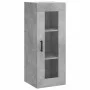 Aparador de madera contrachapada gris hormigón 34,5x34x180 cm von vidaXL, Sideboards - Ref: Foro24-3199437, Preis: 106,35 €, ...