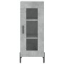 Aparador de madera contrachapada gris hormigón 34,5x34x180 cm by vidaXL, Sideboards - Ref: Foro24-3199437, Price: 107,69 €, D...