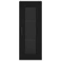 Black plywood sideboard 34.5x34x180 cm by vidaXL, Sideboards - Ref: Foro24-3199434, Price: 108,97 €, Discount: %