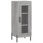 Aparador alto madera contrachapada gris Sonoma 34,5x34x180 cm de vidaXL, Aparadores - Ref: Foro24-3199439, Precio: 111,16 €