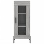 Aparador alto madera contrachapada gris Sonoma 34,5x34x180 cm de vidaXL, Aparadores - Ref: Foro24-3199439, Precio: 111,16 €