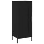 Sideboard aus schwarzem Sperrholz 34,5x34x180 cm von vidaXL, Sideboards - Ref: Foro24-3199498, Preis: 108,55 €, Rabatt: %