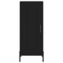 Sideboard aus schwarzem Sperrholz 34,5x34x180 cm von vidaXL, Sideboards - Ref: Foro24-3199498, Preis: 111,38 €, Rabatt: %