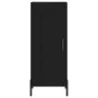 Sideboard aus schwarzem Sperrholz 34,5x34x180 cm von vidaXL, Sideboards - Ref: Foro24-3199498, Preis: 108,55 €, Rabatt: %