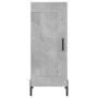 Aparador de madera contrachapada gris hormigón 34,5x34x180 cm de vidaXL, Aparadores - Ref: Foro24-3199501, Precio: 107,18 €, ...