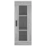 Aparador alto madera contrachapada gris Sonoma 34,5x34x180 cm de vidaXL, Aparadores - Ref: Foro24-3199503, Precio: 110,01 €, ...
