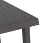 Camping table wood look PP anthracite gray 79x56x64 cm by vidaXL, Garden tables - Ref: Foro24-364735, Price: 56,17 €, Discoun...
