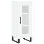 Aparador alto madera contrachapada blanco 34,5x34x180 cm de vidaXL, Aparadores - Ref: Foro24-3199449, Precio: 110,18 €, Descu...