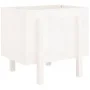 Jardinera de madera maciza de pino blanco 62x50x57 cm de vidaXL, Maceteros y jardineras - Ref: Foro24-825206, Precio: 58,35 €...