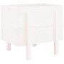 Jardinera de madera maciza de pino blanco 62x50x57 cm de vidaXL, Maceteros y jardineras - Ref: Foro24-825206, Precio: 58,91 €...
