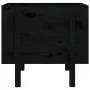 Solid black pine wood planter 62x50x57 cm by vidaXL, Pots and planters - Ref: Foro24-825209, Price: 71,92 €, Discount: %