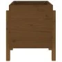 Solid pine wood planter in honey brown color, 62x50x57 cm by vidaXL, Pots and planters - Ref: Foro24-825208, Price: 72,71 €, ...