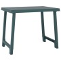 Camping table in wood look PP green 79x56x64 cm by vidaXL, Garden tables - Ref: Foro24-364736, Price: 52,16 €, Discount: %