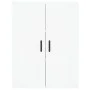 Aparador alto madera contrachapada blanco 69,5x34x180 cm von vidaXL, Sideboards - Ref: Foro24-3200073, Preis: 125,11 €, Rabat...