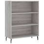 Hohes Sideboard aus sonomagrauem Sperrholz, 69,5 x 34 x 180 cm von vidaXL, Sideboards - Ref: Foro24-3200087, Preis: 124,92 €,...