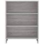 Hohes Sideboard aus sonomagrauem Sperrholz, 69,5 x 34 x 180 cm von vidaXL, Sideboards - Ref: Foro24-3200087, Preis: 124,92 €,...