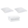Edredón de Invierno 3 pcs 200 x 220 cm Microfibra