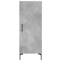 Aparador de madera contrachapada gris hormigón 34,5x34x180 cm de vidaXL, Aparadores - Ref: Foro24-3199173, Precio: 103,00 €, ...