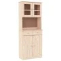 ALTA tall sideboard solid pine wood 77x35x188 cm by vidaXL, Sideboards - Ref: Foro24-3187775, Price: 263,82 €, Discount: %
