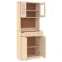 ALTA tall sideboard solid pine wood 77x35x188 cm by vidaXL, Sideboards - Ref: Foro24-3187775, Price: 263,82 €, Discount: %