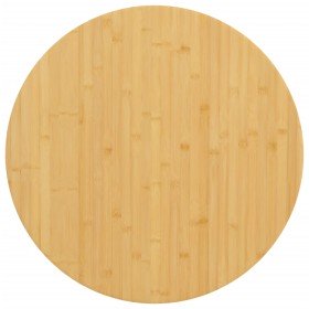 Tablero de mesa de bambú Ø60x2,5 cm Tablero de mesa de bambú Ø60x2,5 cm