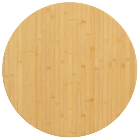 Tablero de mesa de bambú Ø80x2,5 cm Tablero de mesa de bambú Ø80x2,5 cm